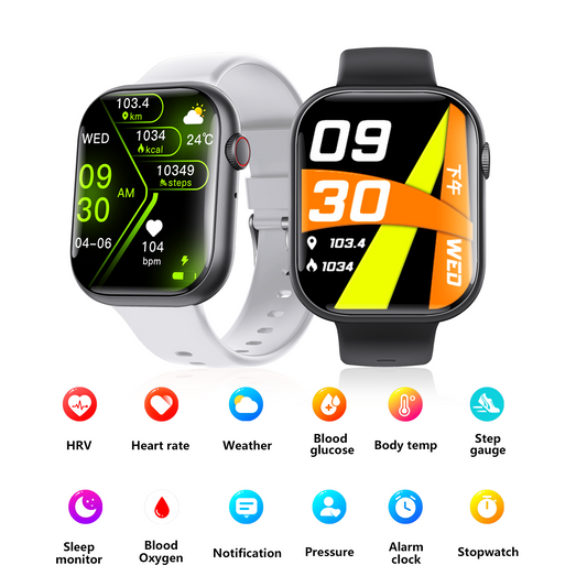 Smart Watch for Men Women Health: blood sugar monitor blood lipids Uric acid-0